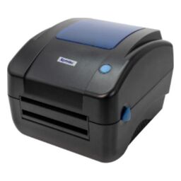 طابعة ملصقات Xprinter XP-490B 4 بوصة حرارية مباشرة، USB+LAN+BT، 203DPI، 152مم/ث، أسود