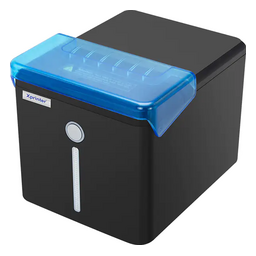 طابعة إيصالات حرارية مطبخ Xprinter XP-Q80K مقاس 80مم، سرعة 260مم/ث، USB+LAN+WiFi، قابس إسرائيلي، أسود