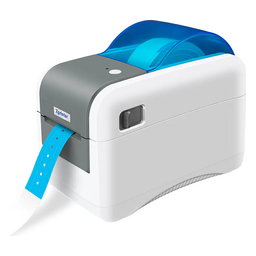 طابعة أسورة معصم وملصقات Xprinter XP-D281B مقاس 2 بوصة، دقة 203dpi، USB+LAN، سرعة 203مم/ث، قابس إسرائيلي