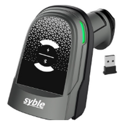 قارئ باركود سايبل XB-D66 لاسلكي بلوتوث 2.4G 2D مع مستقبل USB