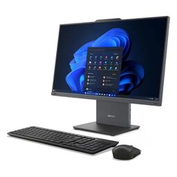 لينوفو جهاز متكامل ThinkCentre Neo 50a 24 الجيل السادس U5-226V 16GB 512GB SSD شاشة لمس، Free-Dos ضمان 3 سنوات